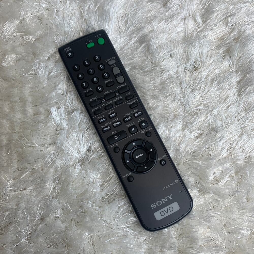 SONY RMT-D116A DVD Remote Control Black for DVP-S350 DVP-S36 DVP-S360 DVP-S363